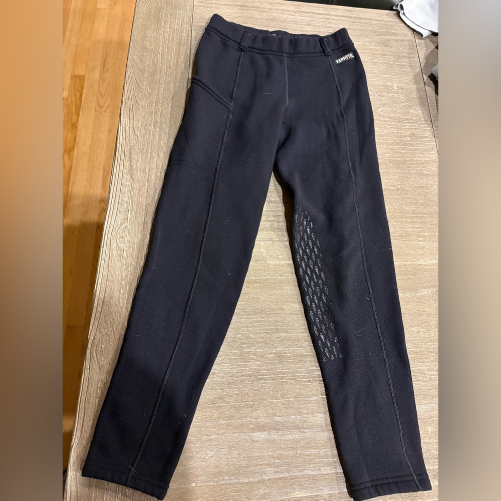 Youth Black Riding Breeches Pants